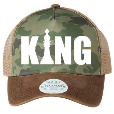 Chess King of the Game Logo Legacy Tie Dye Trucker Hat
