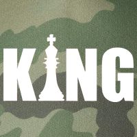 Chess King of the Game Logo Legacy Tie Dye Trucker Hat