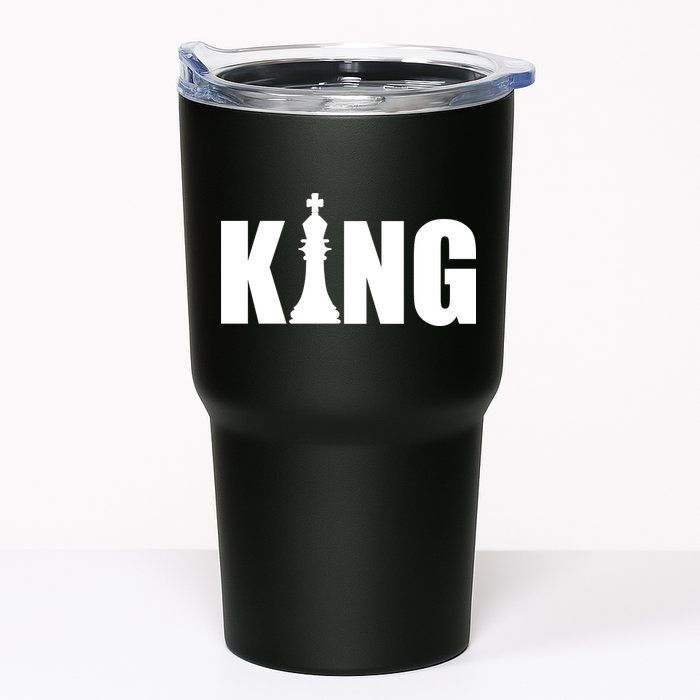 Chess King of the Game Logo Tumbler