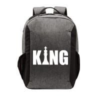 Chess King of the Game Logo Vector Backpack