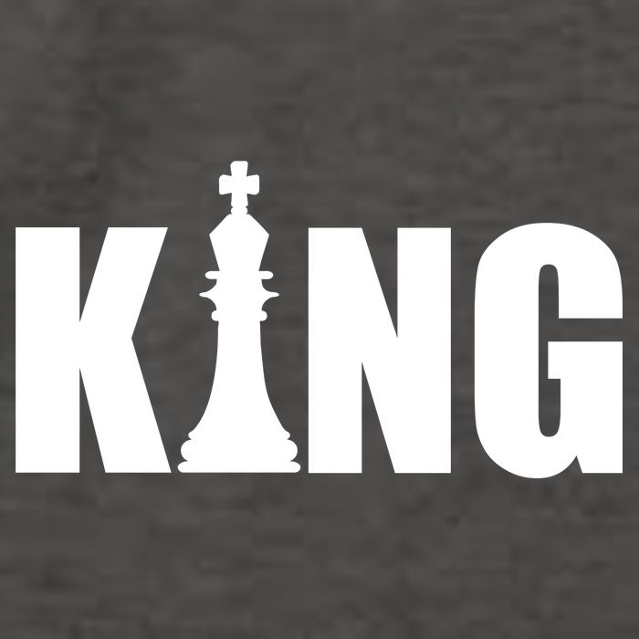 Chess King of the Game Logo Vector Backpack