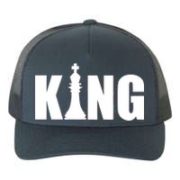 Chess King of the Game Logo Yupoong Adult 5-Panel Trucker Hat