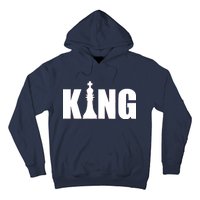 Chess King of the Game Logo Hoodie