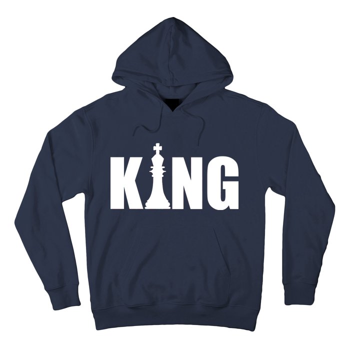 Chess King of the Game Logo Hoodie