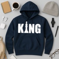 Chess King of the Game Logo Hoodie