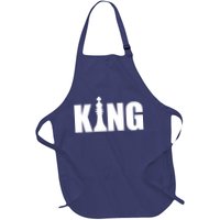 Chess King of the Game Logo Apron