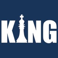 Chess King of the Game Logo Apron