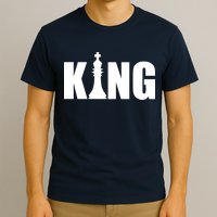 Chess King of the Game Logo T-Shirt