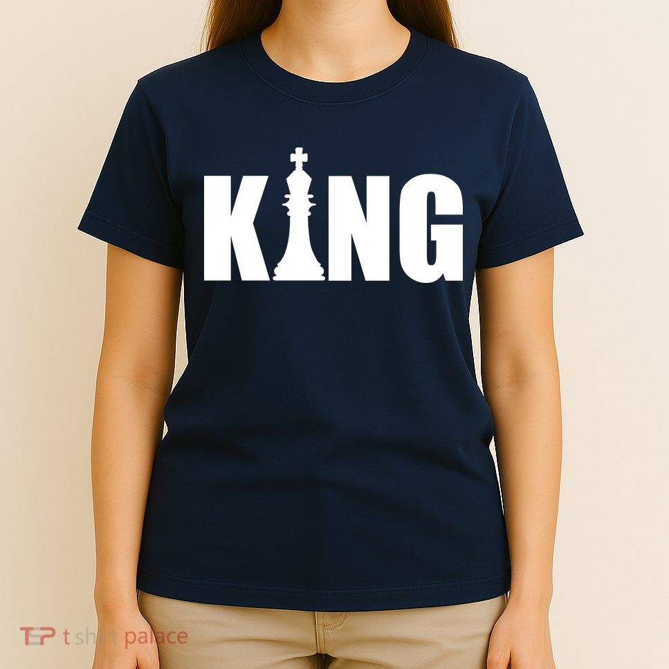 Chess King of the Game Logo T-Shirt