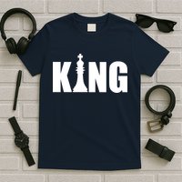 Chess King of the Game Logo T-Shirt