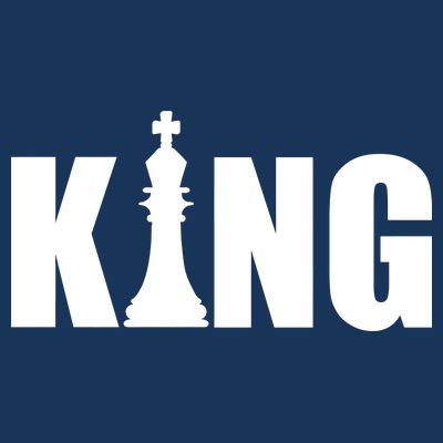 Chess King of the Game Logo T-Shirt