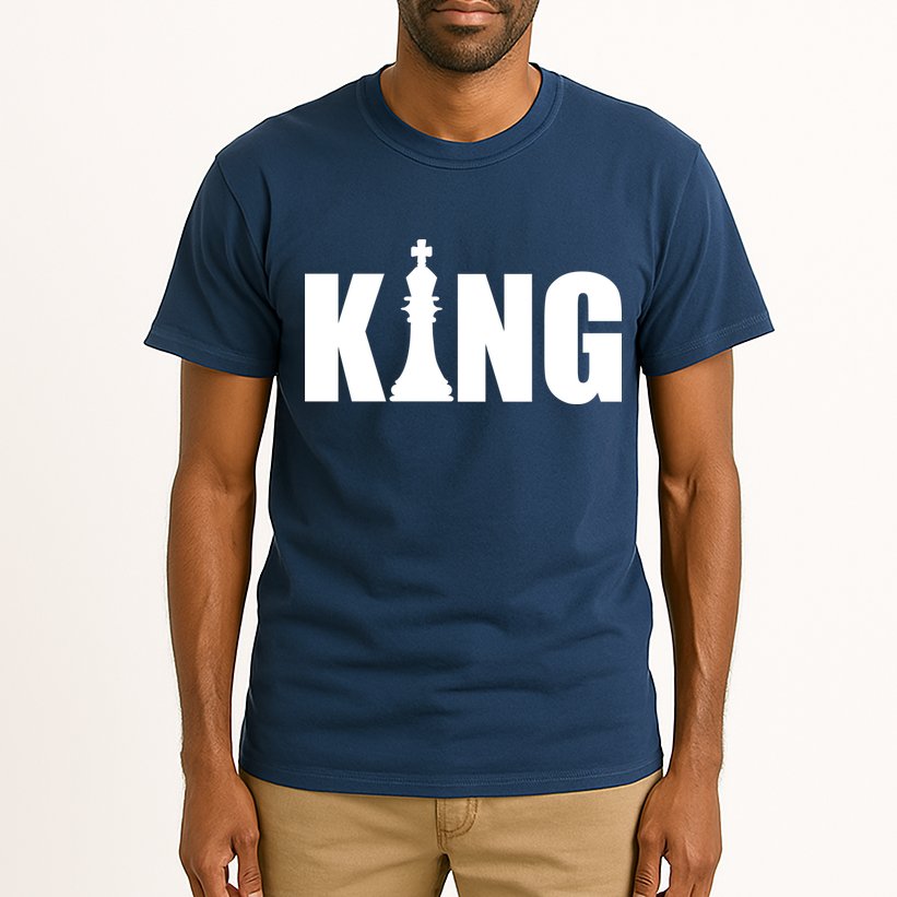 Chess King of the Game Logo Tall T-Shirt