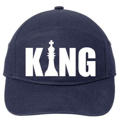 Chess King of the Game Logo 7-Panel Snapback Hat