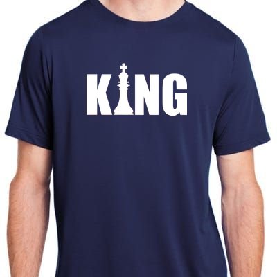 Chess King of the Game Logo Adult ChromaSoft Performance T-Shirt