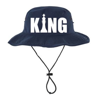 Chess King of the Game Logo Bucket Hat