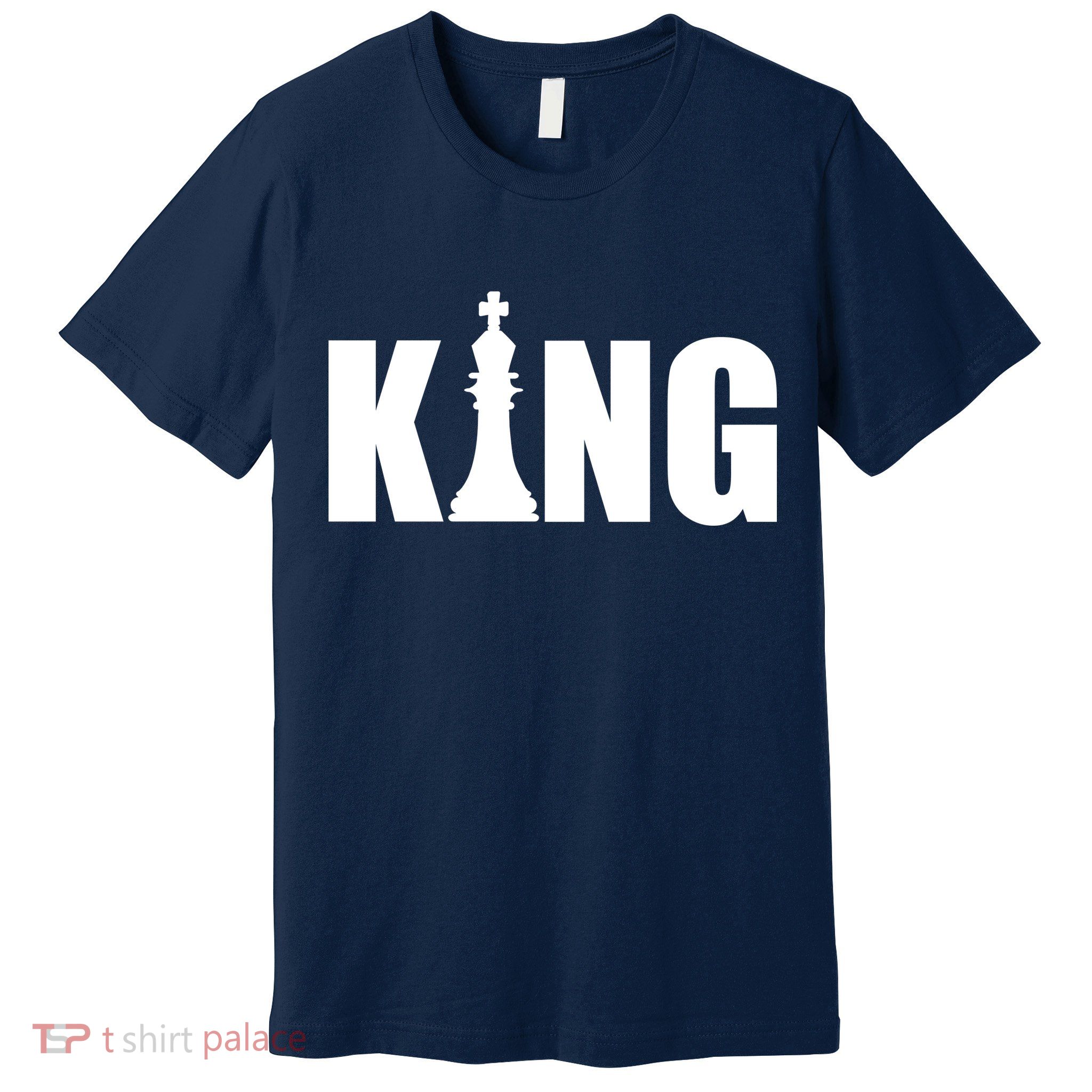 Chess King of the Game Logo Premium T-Shirt
