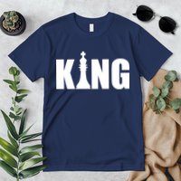 Chess King of the Game Logo Premium T-Shirt