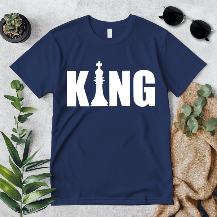 Chess King of the Game Logo Premium T-Shirt