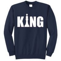 Chess King of the Game Logo Tall Sweatshirt