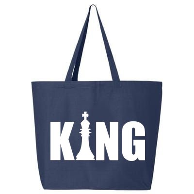 Chess King of the Game Logo 25L Jumbo Tote