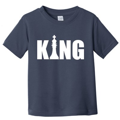 Chess King of the Game Logo Toddler T-Shirt
