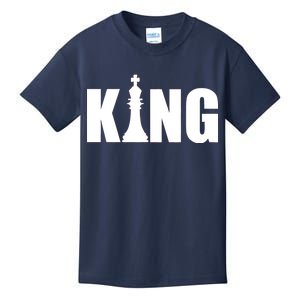 Chess King of the Game Logo Kids T-Shirt