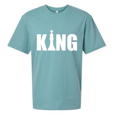 Chess King of the Game Logo Sueded Cloud Jersey T-Shirt