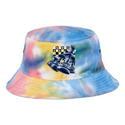 Chess Pieces Tie Dye Newport Bucket Hat