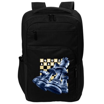 Chess Pieces Impact Tech Backpack