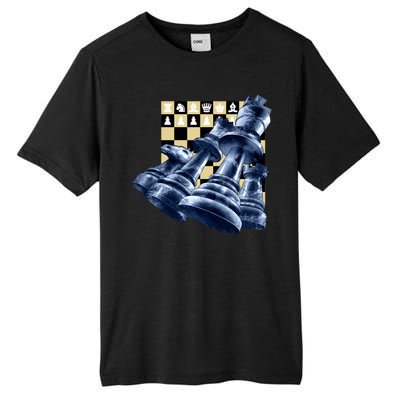 Chess Pieces Tall Fusion ChromaSoft Performance T-Shirt