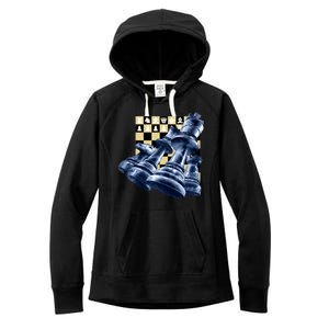 Chess Pieces Women's Fleece Hoodie