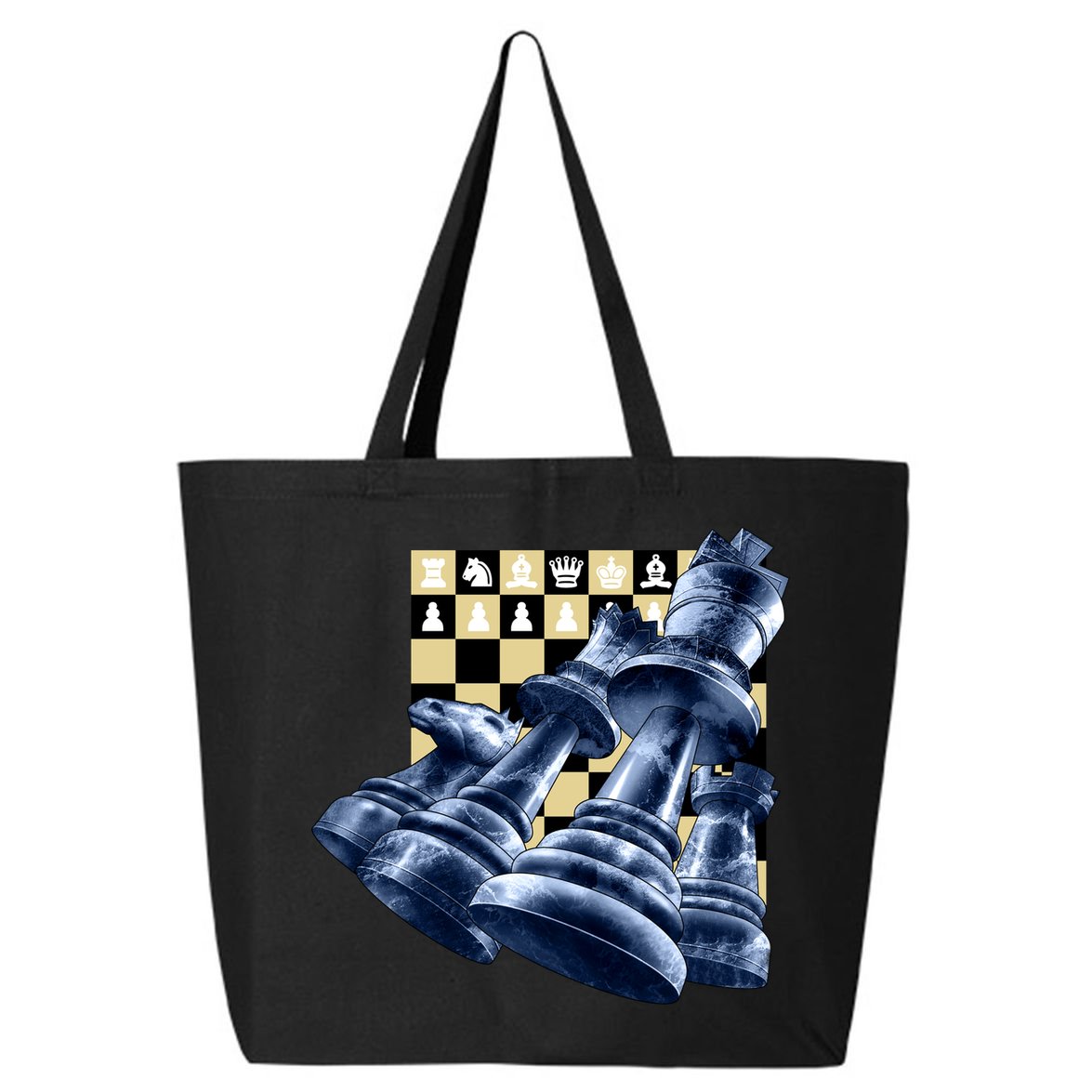Chess Pieces 25L Jumbo Tote