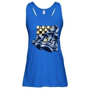 Chess Pieces Ladies Essential Flowy Tank