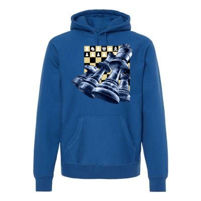 Chess Pieces Premium Hoodie