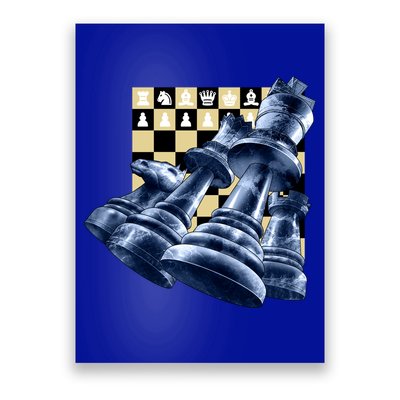 Chess Pieces Poster