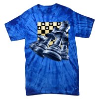 Chess Pieces Tie-Dye T-Shirt