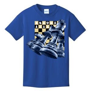 Chess Pieces Kids T-Shirt