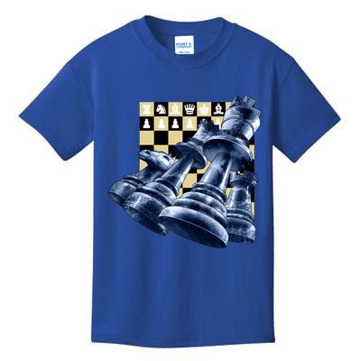 Chess Pieces Kids T-Shirt