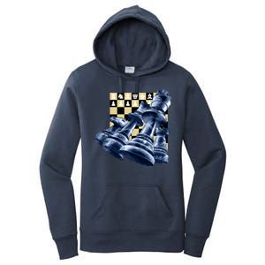 Chess Pieces Women's Pullover Hoodie