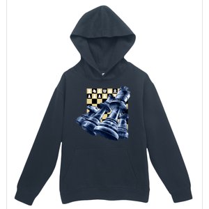 Chess Pieces Urban Pullover Hoodie