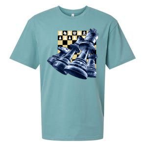 Chess Pieces Sueded Cloud Jersey T-Shirt