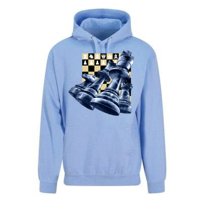 Chess Pieces Unisex Surf Hoodie