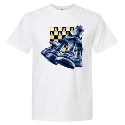 Chess Pieces Garment-Dyed Heavyweight T-Shirt