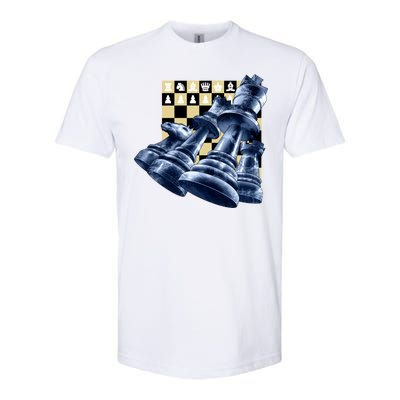 Chess Pieces Softstyle® CVC T-Shirt