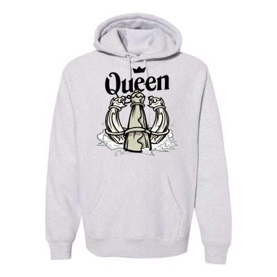 Chess Queen Premium Hoodie