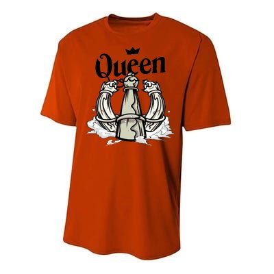 Chess Queen Performance Sprint T-Shirt