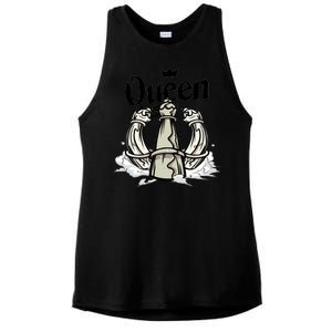 Chess Queen Ladies PosiCharge Tri-Blend Wicking Tank