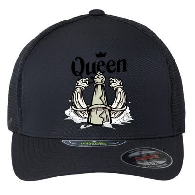 Chess Queen Flexfit Unipanel Trucker Cap