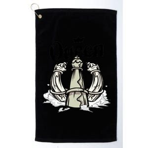 Chess Queen Platinum Collection Golf Towel