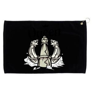 Chess Queen Grommeted Golf Towel